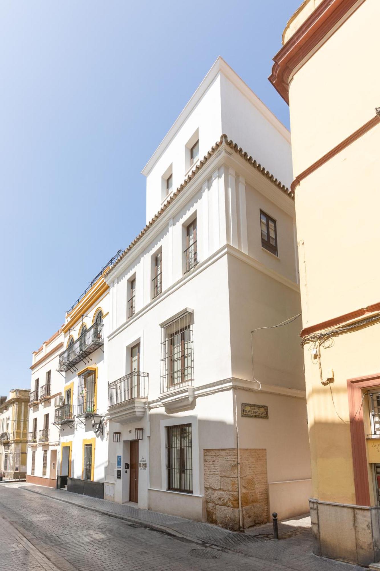 Casa Señorial del Siglo XVIII Sevilha Exterior foto